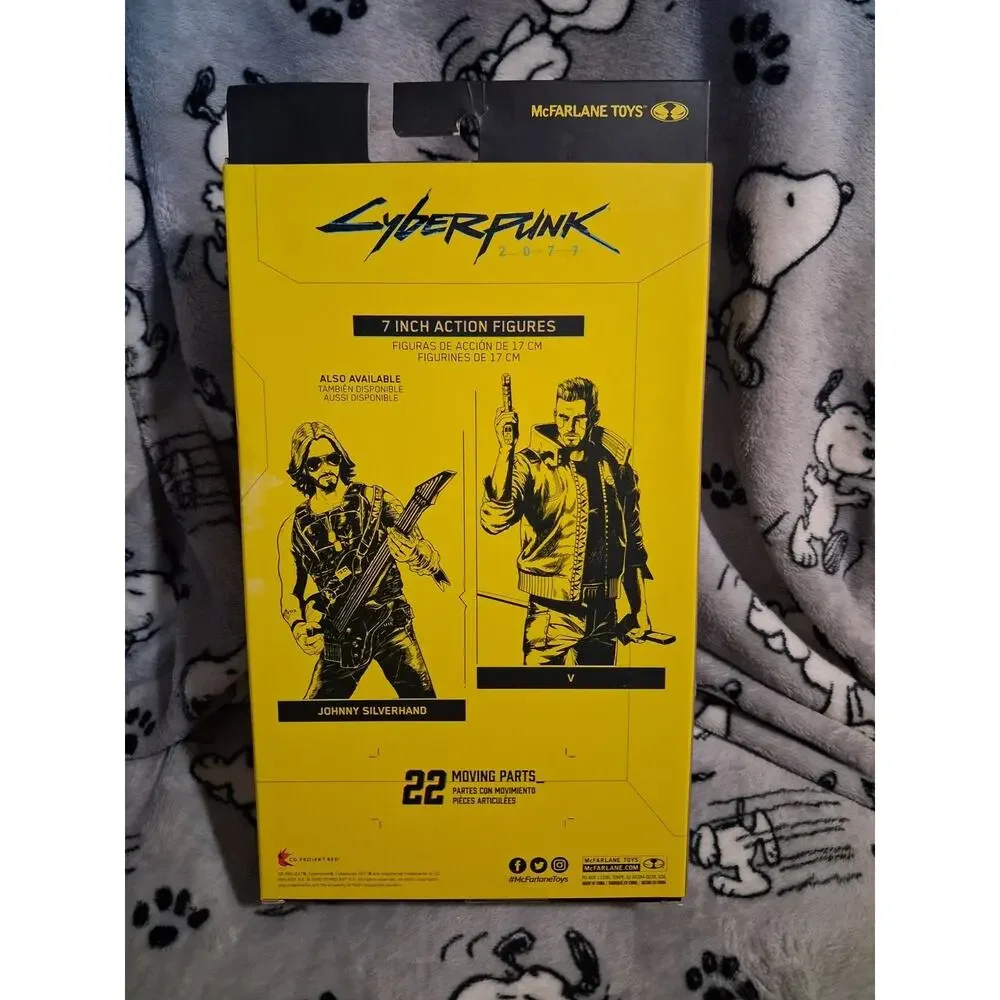 NEW IN BOX McFarlane CYBERPUNK 2077 Action Figure Male V